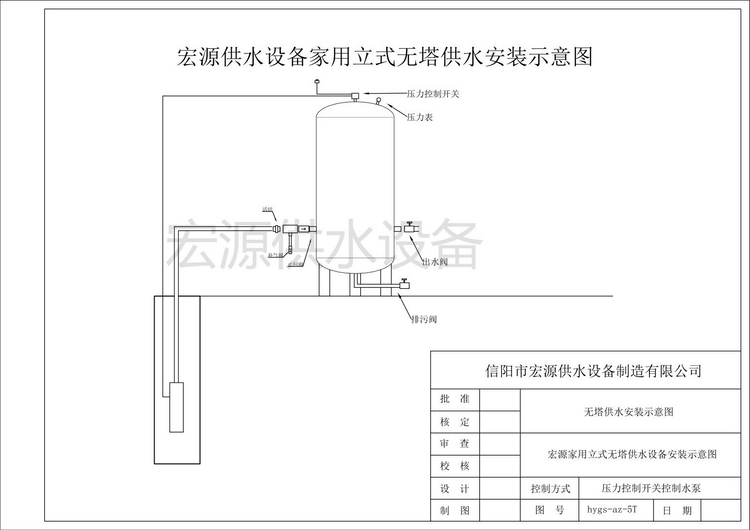 無(wú)塔供水器怎么安裝？